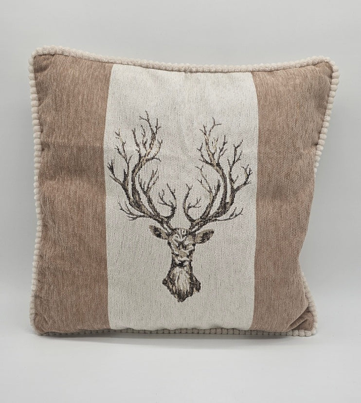 Coussins tête de cerf