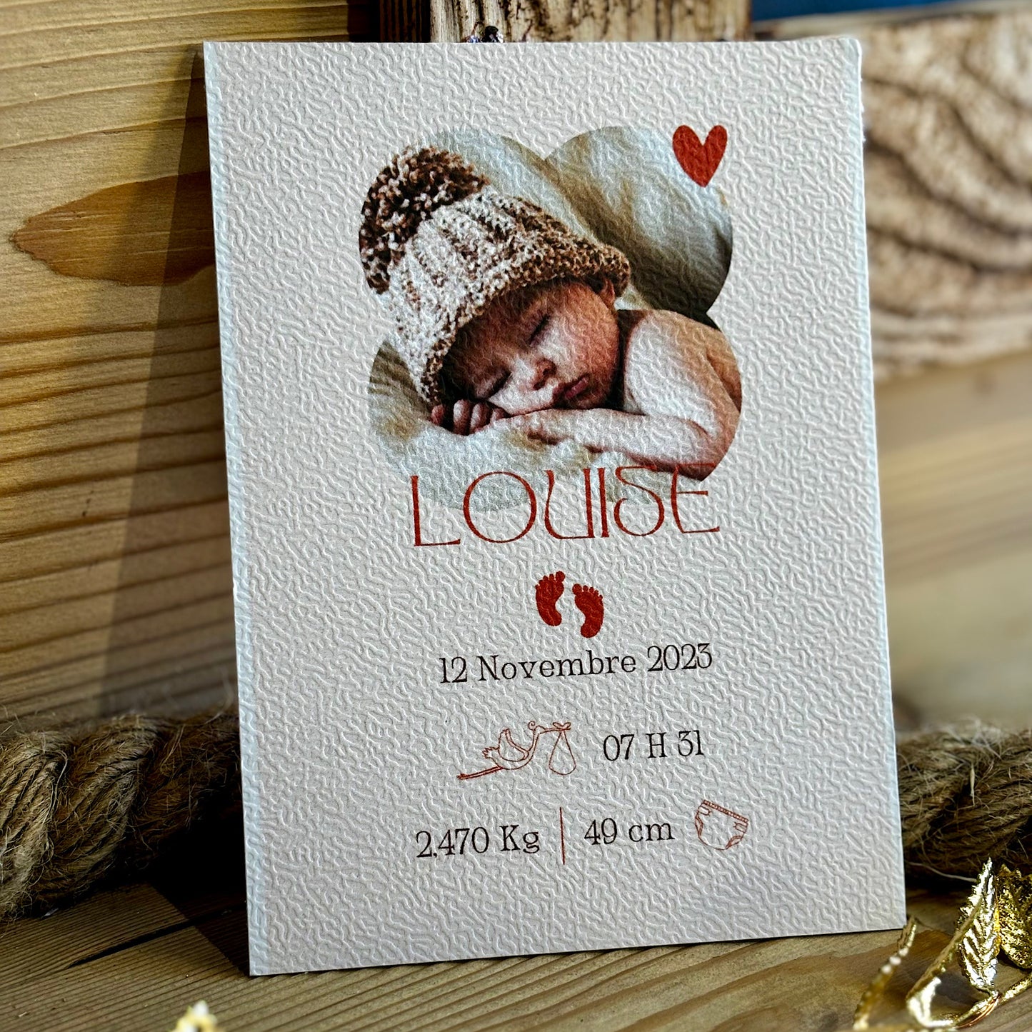 Faire part Louise