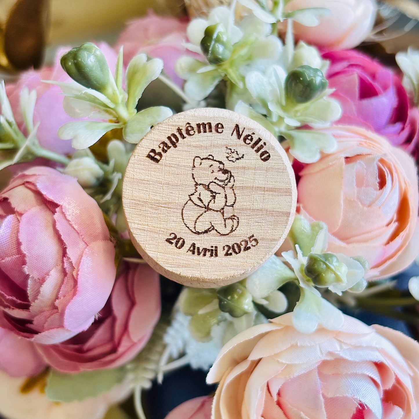 Bouchon de vin personnalisé