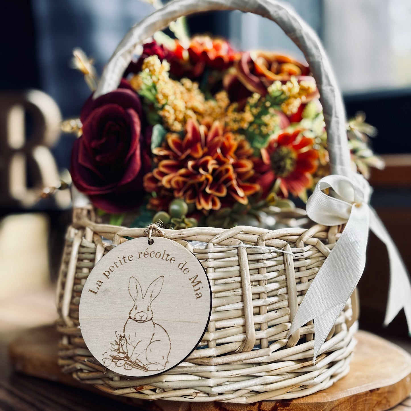 Panier récolte œufs de Pâques
