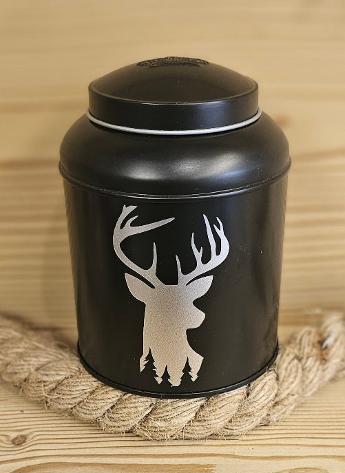Pot métal cerf