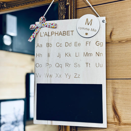 Support apprentissage Alphabet