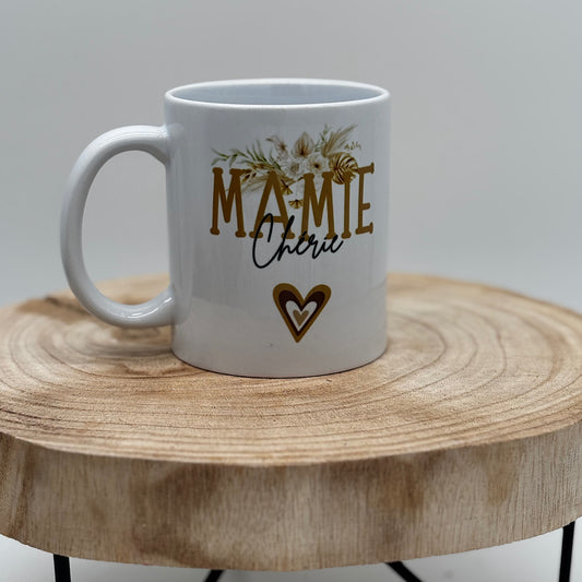 Mug " Mamie Chérie"