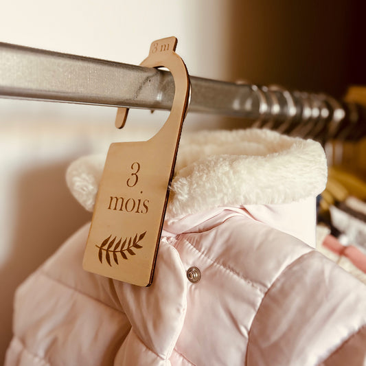 Séparateur de penderie pour les vêtements de votre Bébé