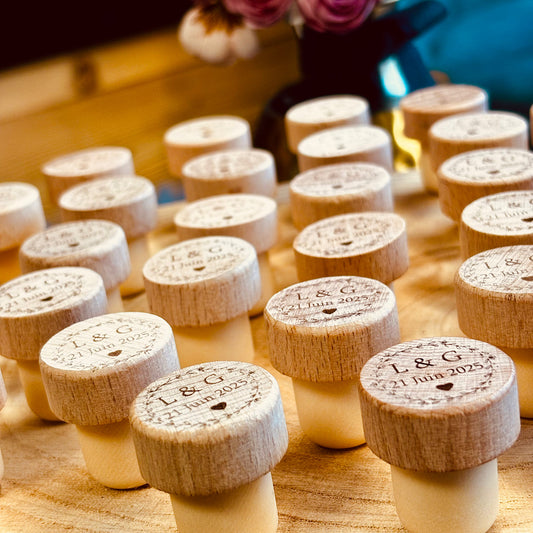Bouchon de vin personnalisé